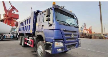 Howo 371 Dump Truck 10 Wheel will be sent to Kenya Mombasa
