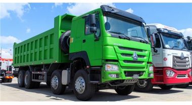 Howo 400 Dump Truck 8x4 will be sent to Zambia