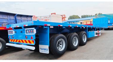 40 Feet Flatbed Trailer will be sent to Zambia