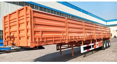 Tri Axle Drop Side Trailer will be Sent to Zambia 
