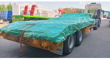 2 Axle Low Bed Trailer will be Sent to Zambia