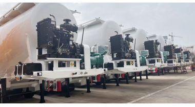3 Axle Bulk Cement Trailer will be Sent to Zambia