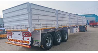 Tri Axle Dropside Trailer will be Sent to Zambia