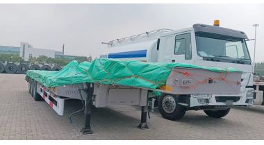 Low Loader Trailer will be Sent to Zambia