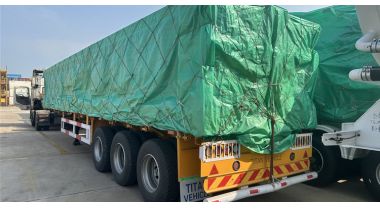 40 ft Flatbed Trailer will be Sent to Zambia