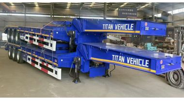 Semi Low Loader Trailer will be Sent to Zambia.