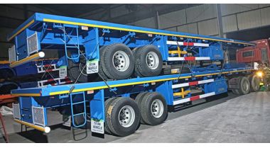 2 Axle Flatbed Trailer will be Shipped to Zambia.