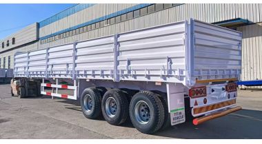Sidewall Trailer will be Shipped to Zambia.