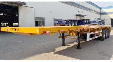 3 Axle 40 foot Flatbed Tractor Trailer will be sent to Zambia