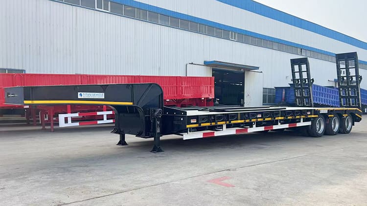 What is the meaning of low bed trailer Zambia?