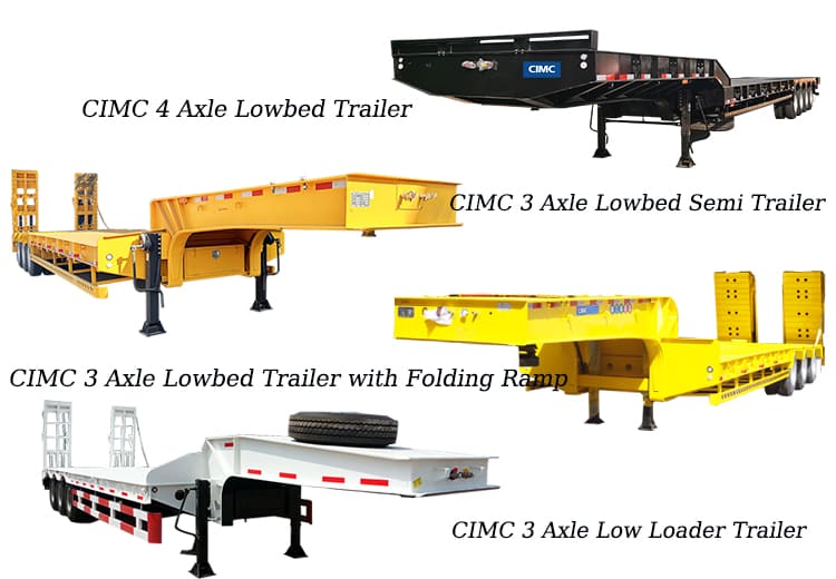 cimc lowbed trailer for sale lusaka