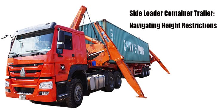 Side Loader Container Trailer for Sale in Zambia