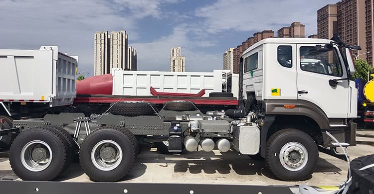 New Howo Cargo Truck Chassis 6x4 for Sale in Zambia