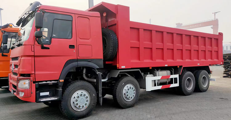 Howo 371 8x4 Tipper Truck for Sale in Zambia Kitwe