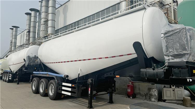 3 Axle Bulk Cement Tanker Trailer for Sale Price in Zambia