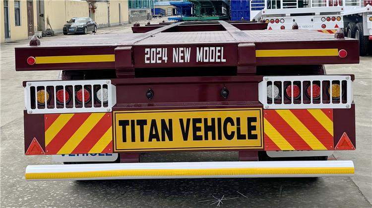 3 Axle 40 ft Container Chassis Trailer for Sale In Zambia