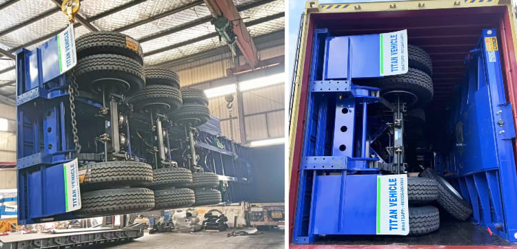 40 Foot Flatbed Trailer for Sale in Zambia