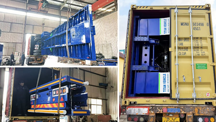 40 Foot Flatbed Trailer for Sale in Zambia