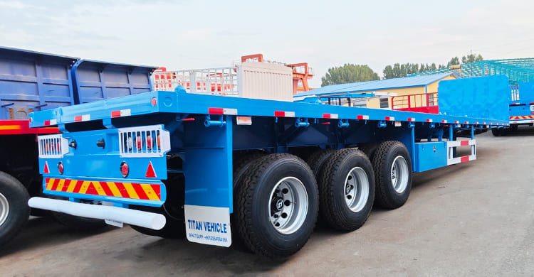 40 Feet Flatbed Trailer Prices for Sale in Zambia