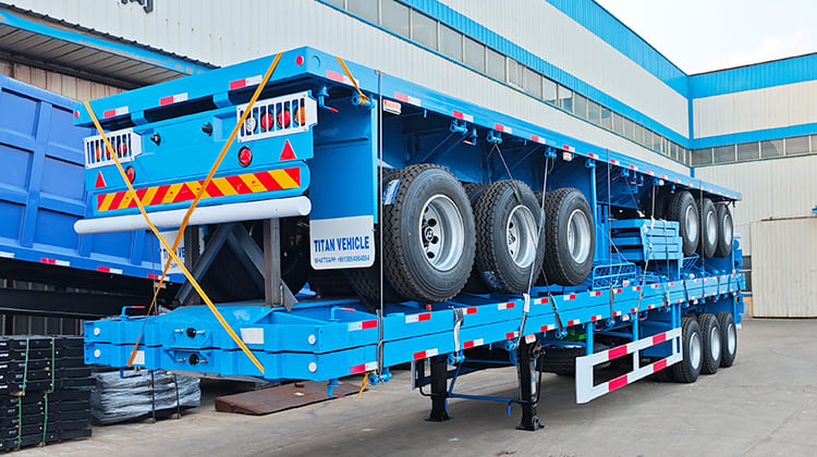40 Feet Flatbed Trailer Prices for Sale in Zambia