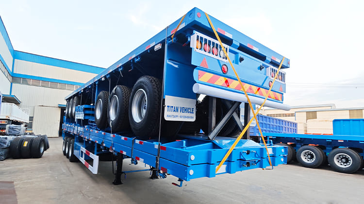 40 Feet Flatbed Trailer Prices for Sale in Zambia