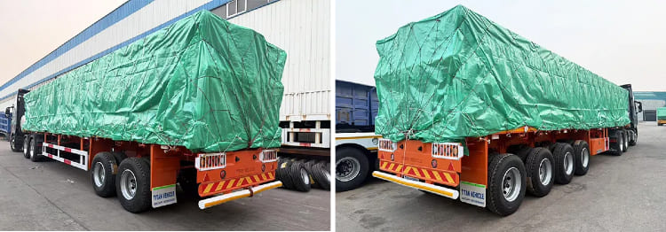 New 40 Foot Flatbed Trailer for Sale in Zambia