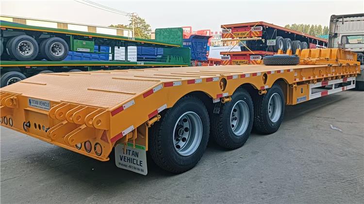 Tir Axle Drop Deck Trailer for Sale In Zambia Lusaka