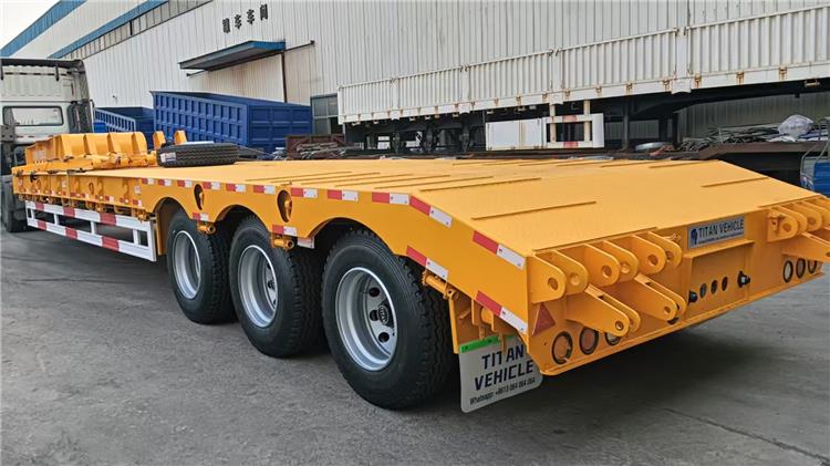 Tir Axle Drop Deck Trailer for Sale In Zambia Lusaka
