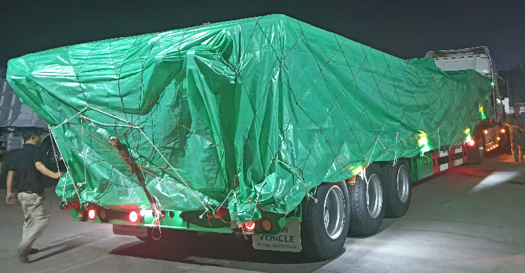 3 Axle Lowbed Trailer will be sent to Zambia