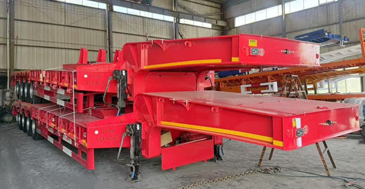 Semi Low Loader Trailer For Sale in Zambia