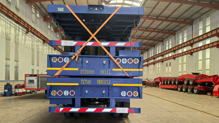 3 Axle Flatbed Semi Trailer for Sale in Zambia