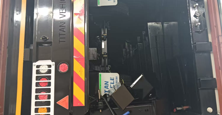 3 Axle Semi Truck Flatbed Trailer for Sale in Zambia