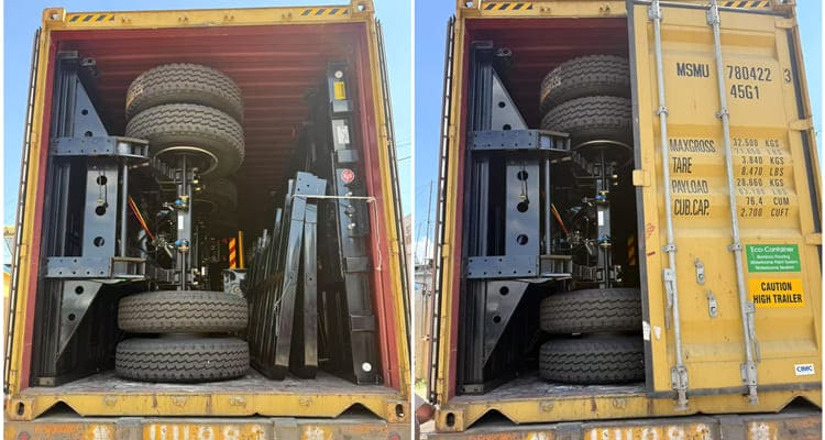 3 Axle Flatbed Trailers for Sale in Zambia