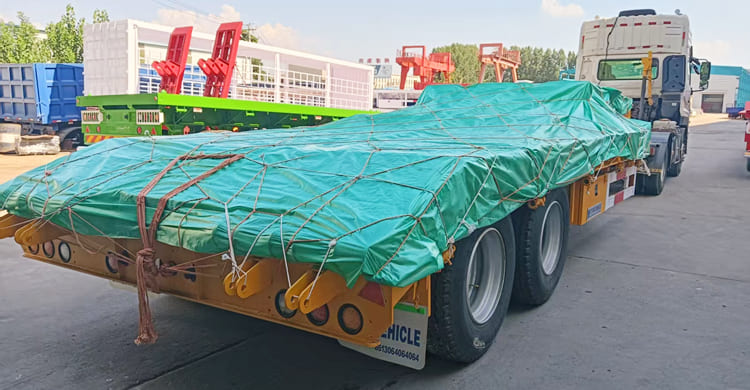 2 Axle Low Bed Trailer will be sent for Zambia