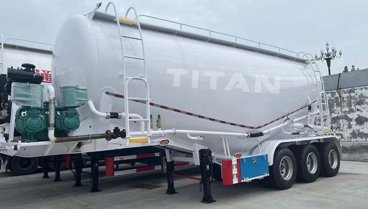 3 Axle Bulk Cement Trailer for Sale in Zambia