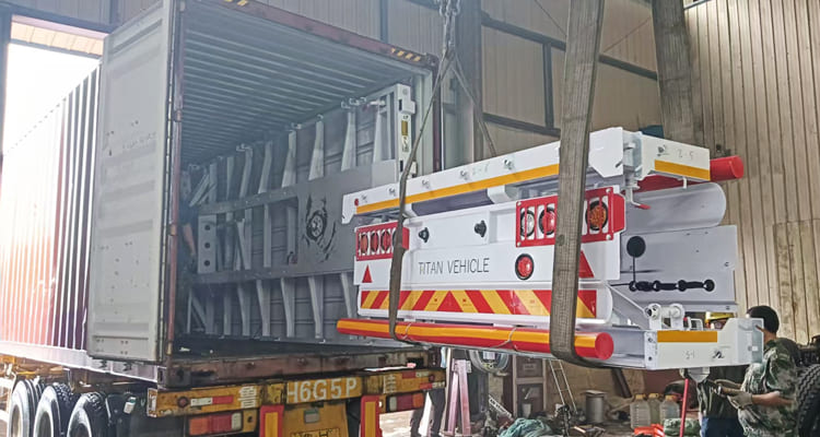 Tri Axle Dropside Trailer for Sale in Zambia