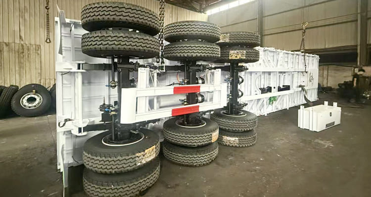 Tri Axle Dropside Trailer for Sale in Zambia