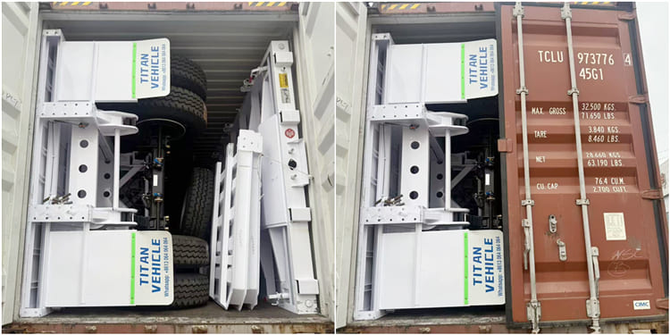 Tri Axle Dropside Trailer for Sale in Zambia