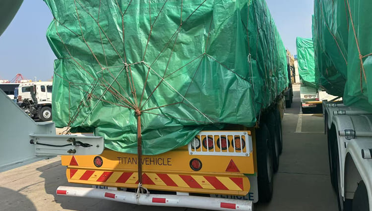 40 ft Flatbed Trailer for Sale in Zambia