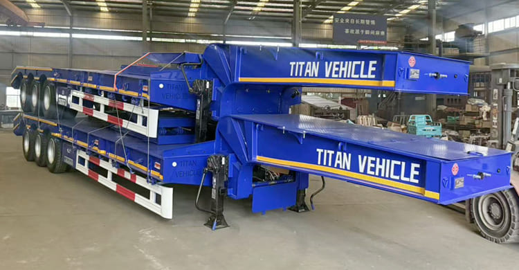 Semi Low Loader Trailer for Sale in Zambia