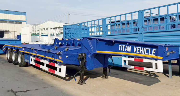 40 Feet Low Bed Trailer for Sale in Zambia