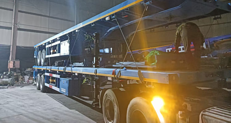 2 Axle Flatbed Trailer for Sale in Zambia
