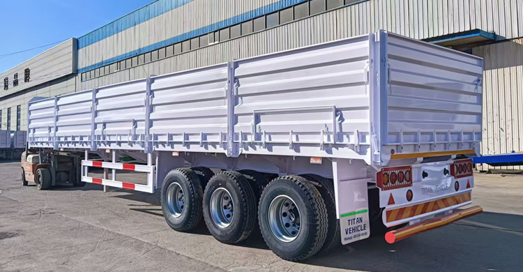 3 Axle Sidewall Trailer for Sale in Zambia