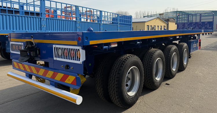 Heavy Duty Flatbed Trailer for Sale in Zambia