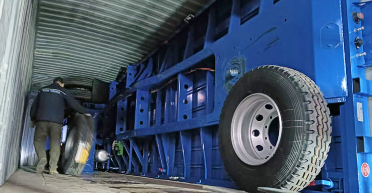 Heavy Duty Flatbed Trailer for Sale in Zambia