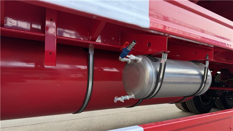 Tri Axle Flatbed Semi Trailer for Sale In Zambia