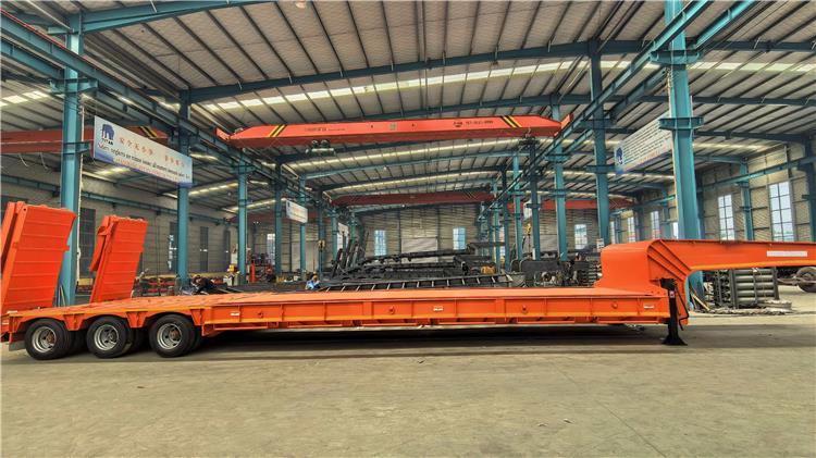 3 Line 6 Axle Low Bed Trailer for Sale In Zambia