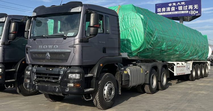 54000L Fuel Tanker Trailer will be shipped to Zambia