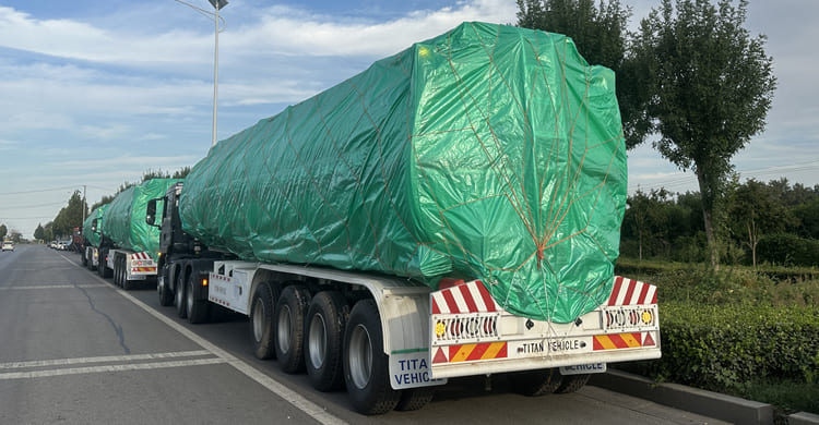 TITAN 54000L Fuel Tanker Trailer for Sale in Zambia