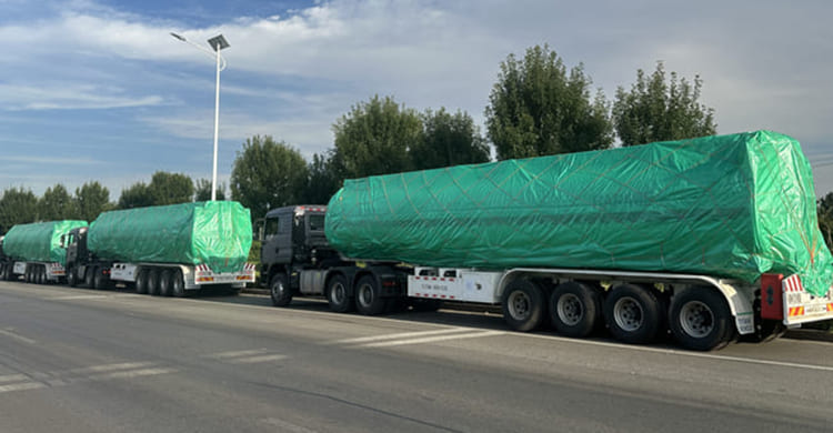 TITAN 54000L Fuel Tanker Trailer for Sale in Zambia